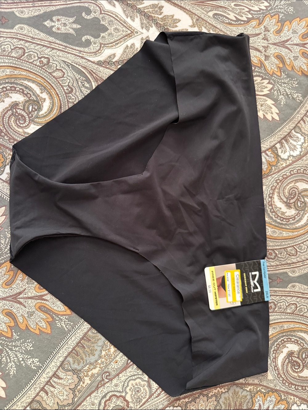 Maidenform Black Free Cut Hipster Size 2XL